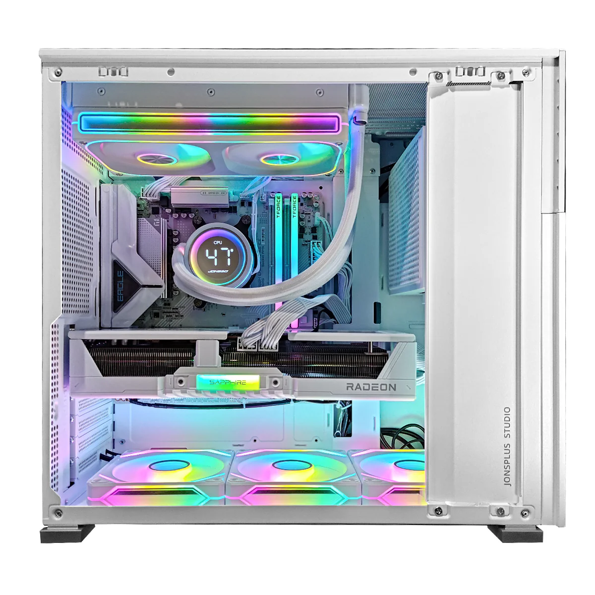 Sophos D41 White Desktop Gaming PC | AMD Ryzen 7 7700X | 32GB RAM | 1TB SSD with WiFi + Bluetooth| RX 9070 OC| Windows 11 Pro - Image 2