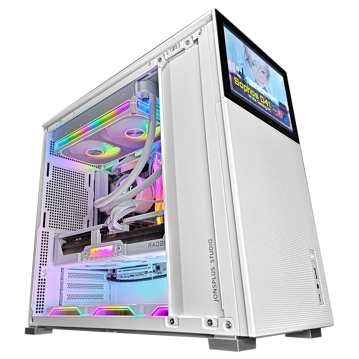 Sophos D41 White Desktop Gaming PC | AMD Ryzen 7 7700X | 32GB RAM | 1TB SSD with WiFi + Bluetooth| RX 9070 OC| Windows 11 Pro - Image 9