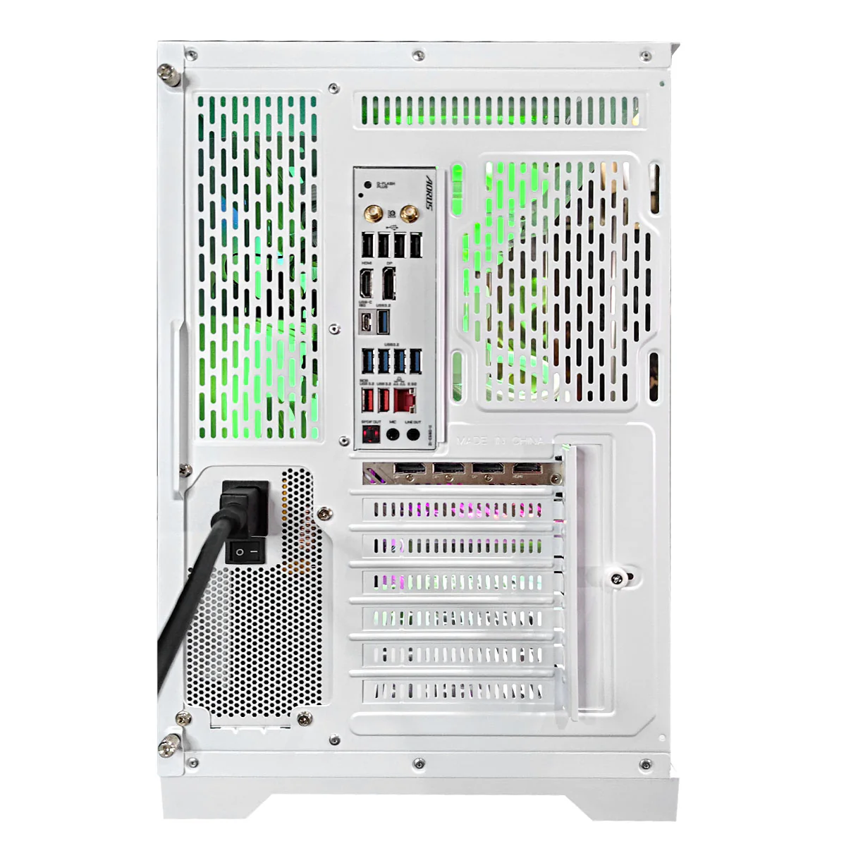 Sophos Spectra White Desktop Gaming PC | AMD Ryzen 7 7700XT | 32GB RAM | 1TB SSD | RX 7800XT | Windows 11 Pro - Image 8