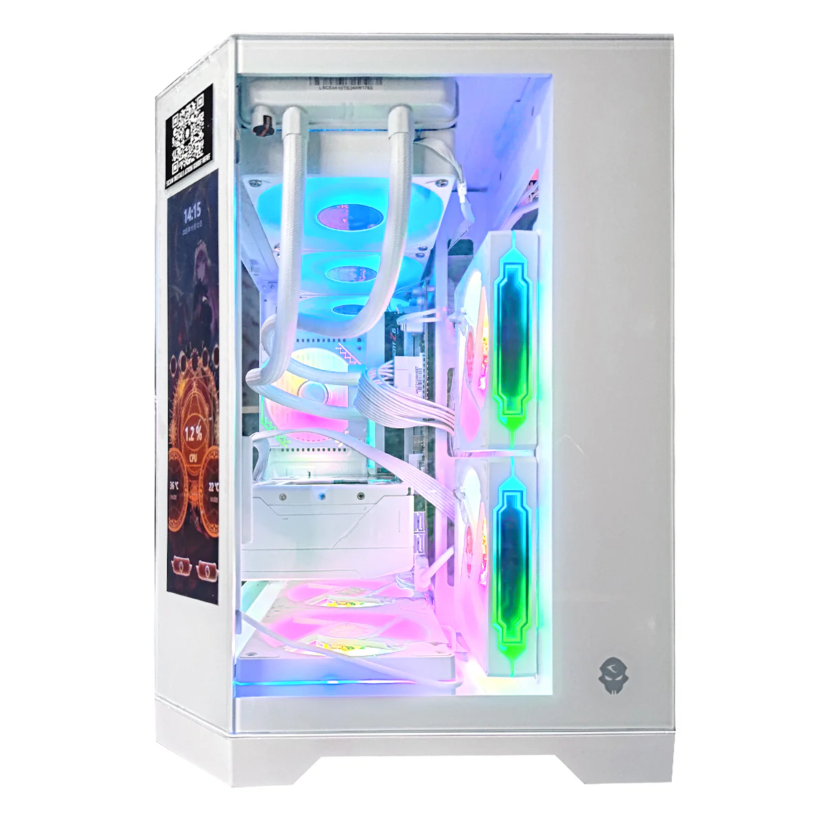 Sophos Spectra with Display White Desktop Gaming PC | AMD Ryzen 7 9700X | 32GB RAM | 1TB SSD | RX 9070 XT | Windows 11 Pro - Image 8