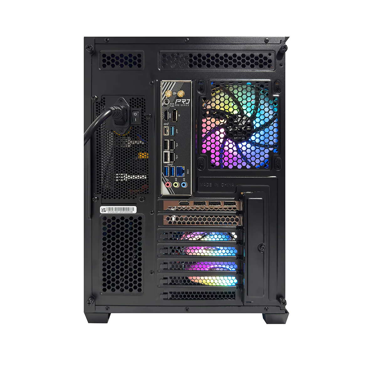 Sophos Tesseract X Black Desktop Gaming PC | AMD Ryzen 7 9700X | 16GB RAM | 1TB SSD | RTX 5070 | Windows 11 Pro - Image 7