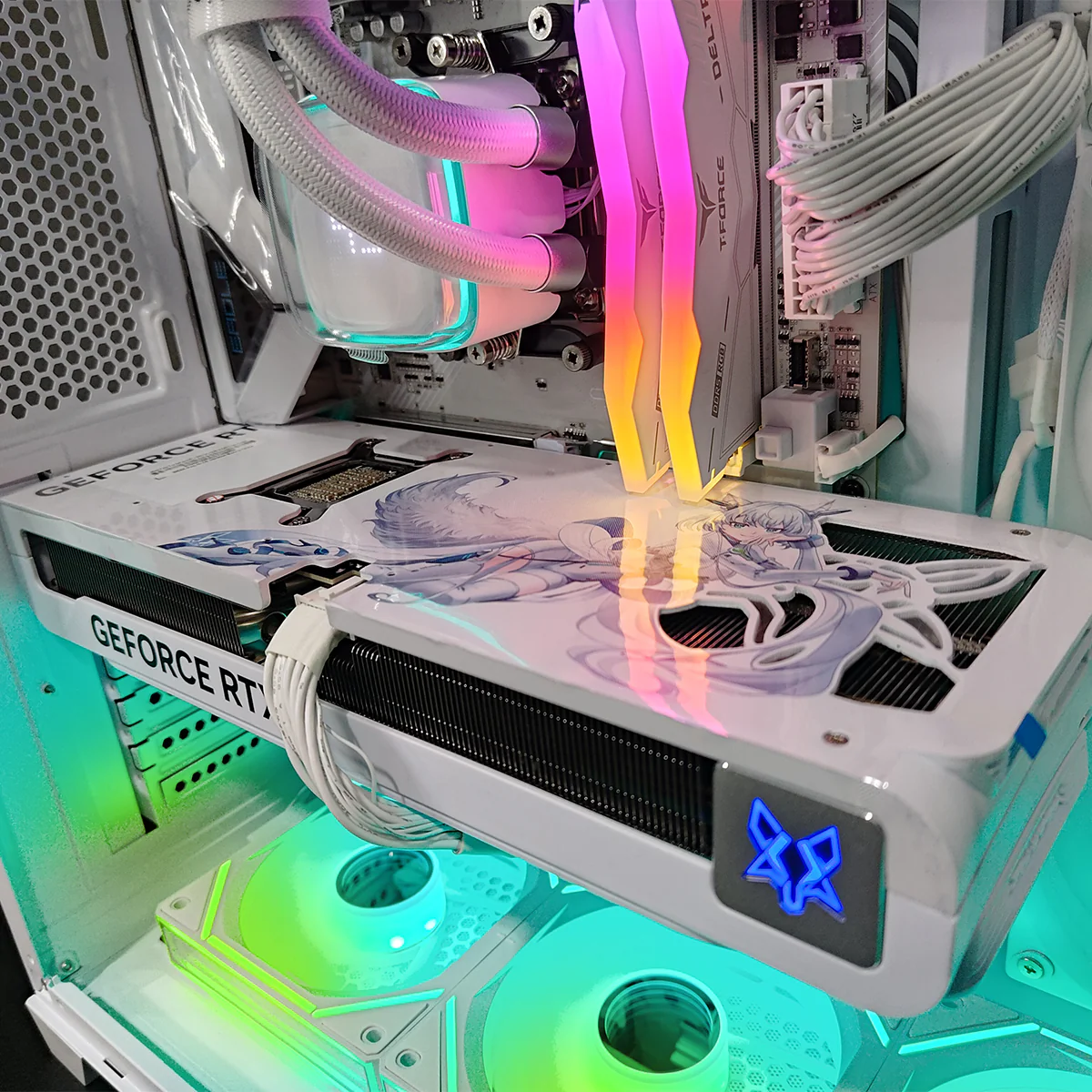 Sophos Zentra White Desktop Gaming PC | AMD Ryzen 7 7700X | 32GB RAM | 1TB SSD | with WiFi + Bluetooth | GeForce RTX 5070 OC | Windows 11 Pro - Image 3