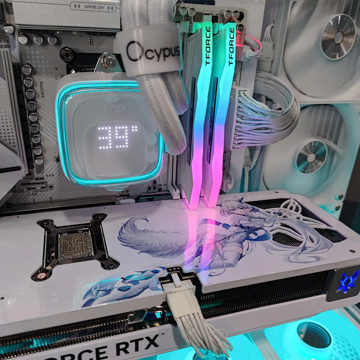 Sophos Zentra White Desktop Gaming PC | AMD Ryzen 7 7700X | 32GB RAM | 1TB SSD | with WiFi + Bluetooth | GeForce RTX 5070 OC | Windows 11 Pro - Image 5