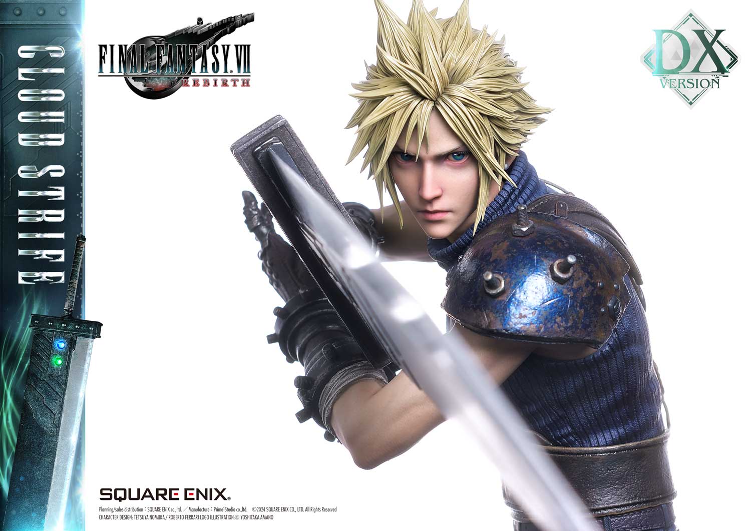 Square Enix Masterline Final Fantasy VII Rebirth 1/4 Scale Cloud Strife (Deluxe DX Ver.) - Image 4
