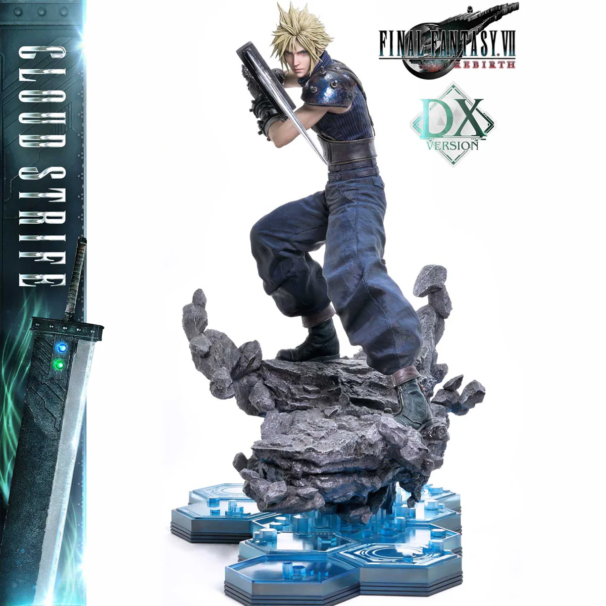 Square Enix Masterline Final Fantasy VII Rebirth 1/4 Scale Cloud Strife (Deluxe DX Ver.) - Image 9