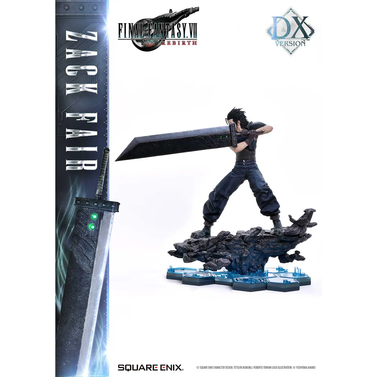 Square Enix Masterline Final Fantasy VII Rebirth 1/4 Scale - Zack Fair Deluxe DX version Pre-Order Payment - Image 13