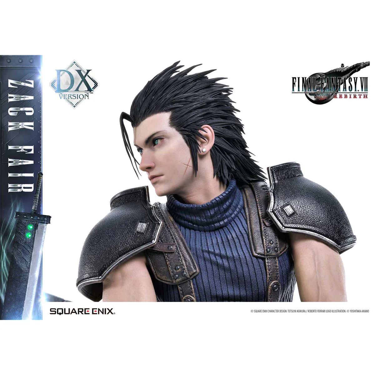 Square Enix Masterline Final Fantasy VII Rebirth 1/4 Scale - Zack Fair Deluxe DX version Pre-Order Payment - Image 17