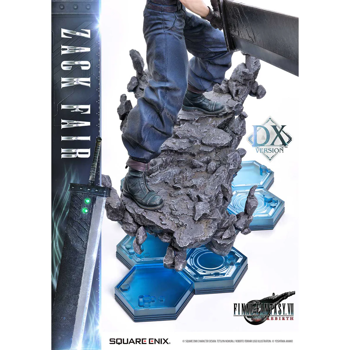 Square Enix Masterline Final Fantasy VII Rebirth 1/4 Scale - Zack Fair Deluxe DX version Pre-Order Payment - Image 22
