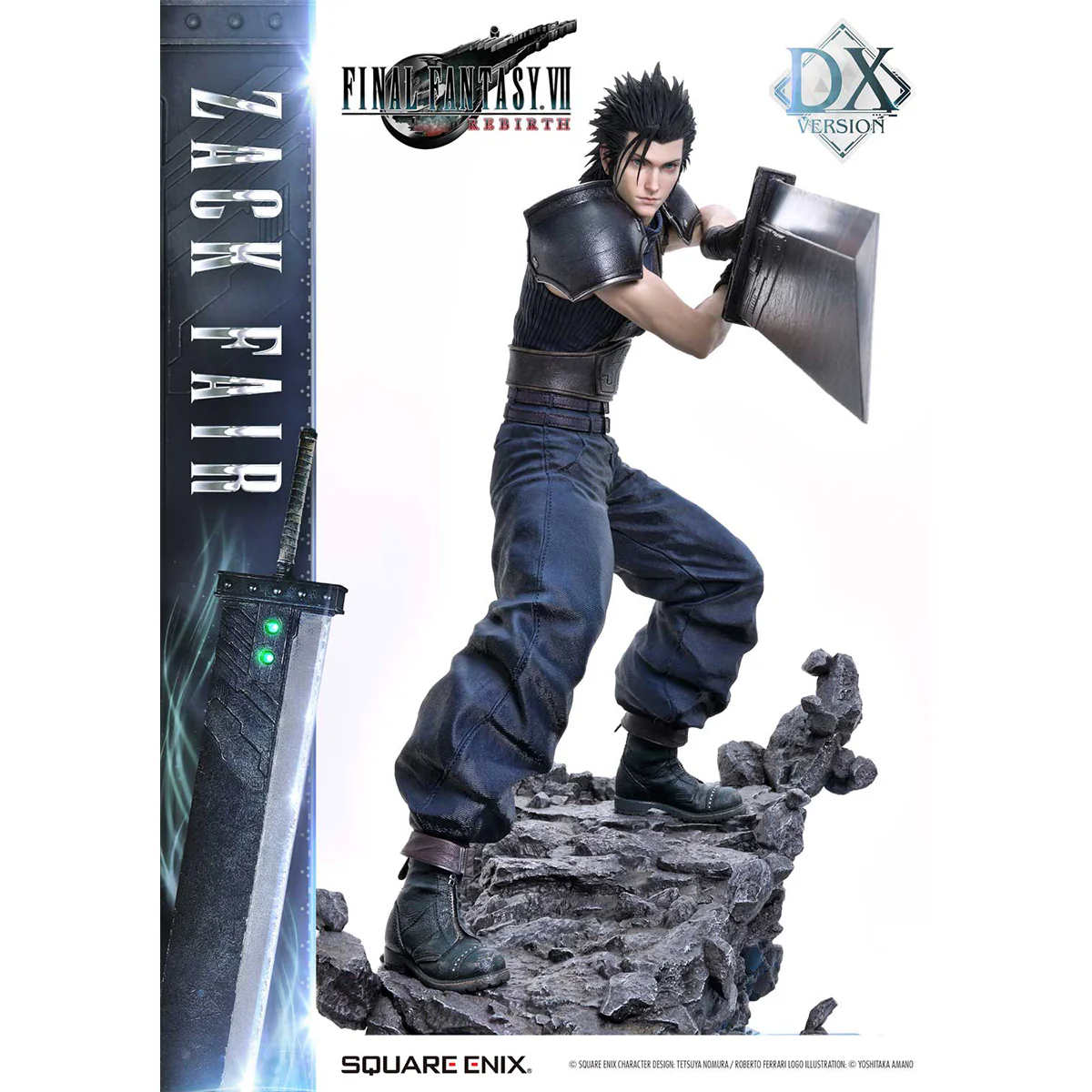 Square Enix Masterline Final Fantasy VII Rebirth 1/4 Scale - Zack Fair Deluxe DX version Pre-Order Payment - Image 24