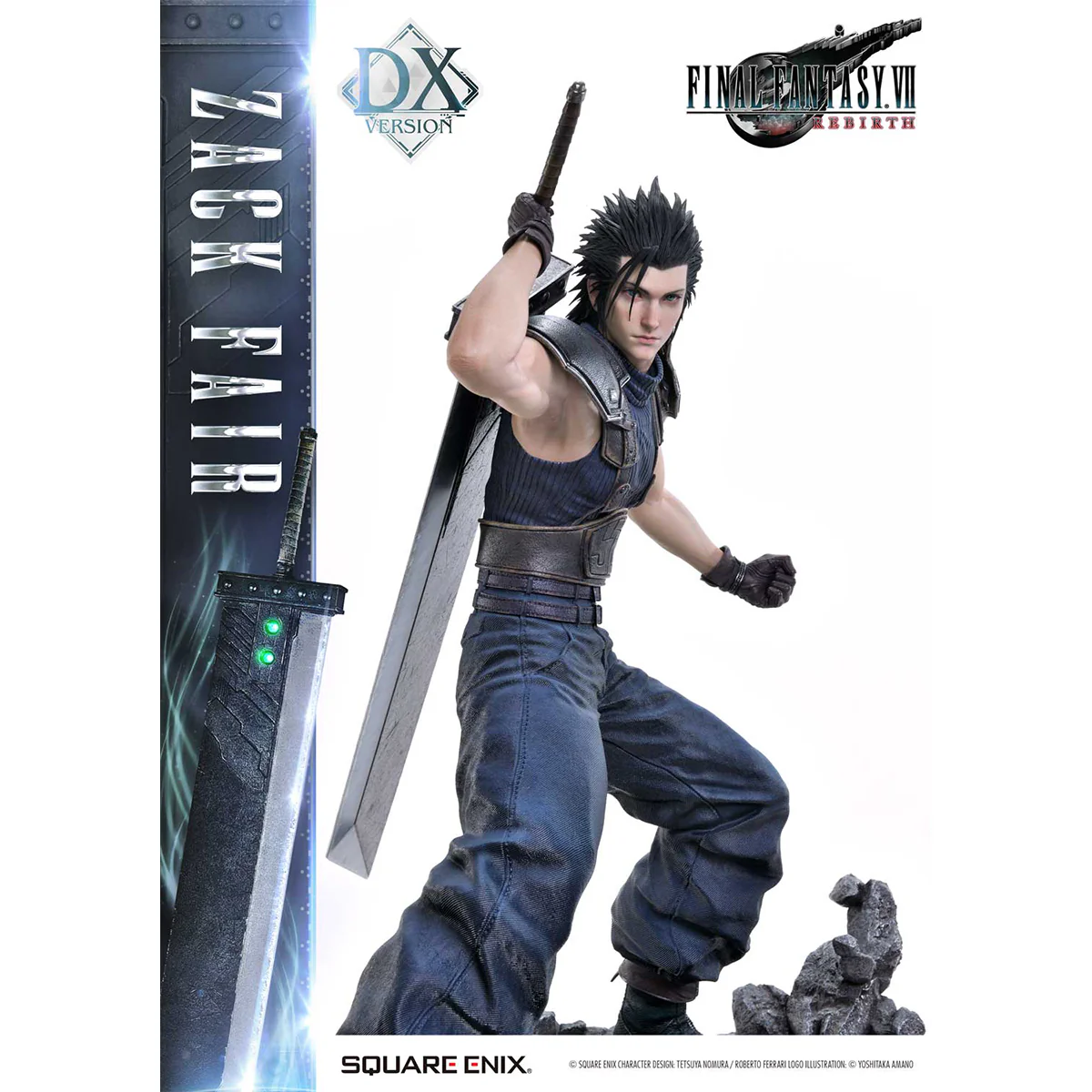 Square Enix Masterline Final Fantasy VII Rebirth 1/4 Scale - Zack Fair Deluxe DX version Pre-Order Payment - Image 29