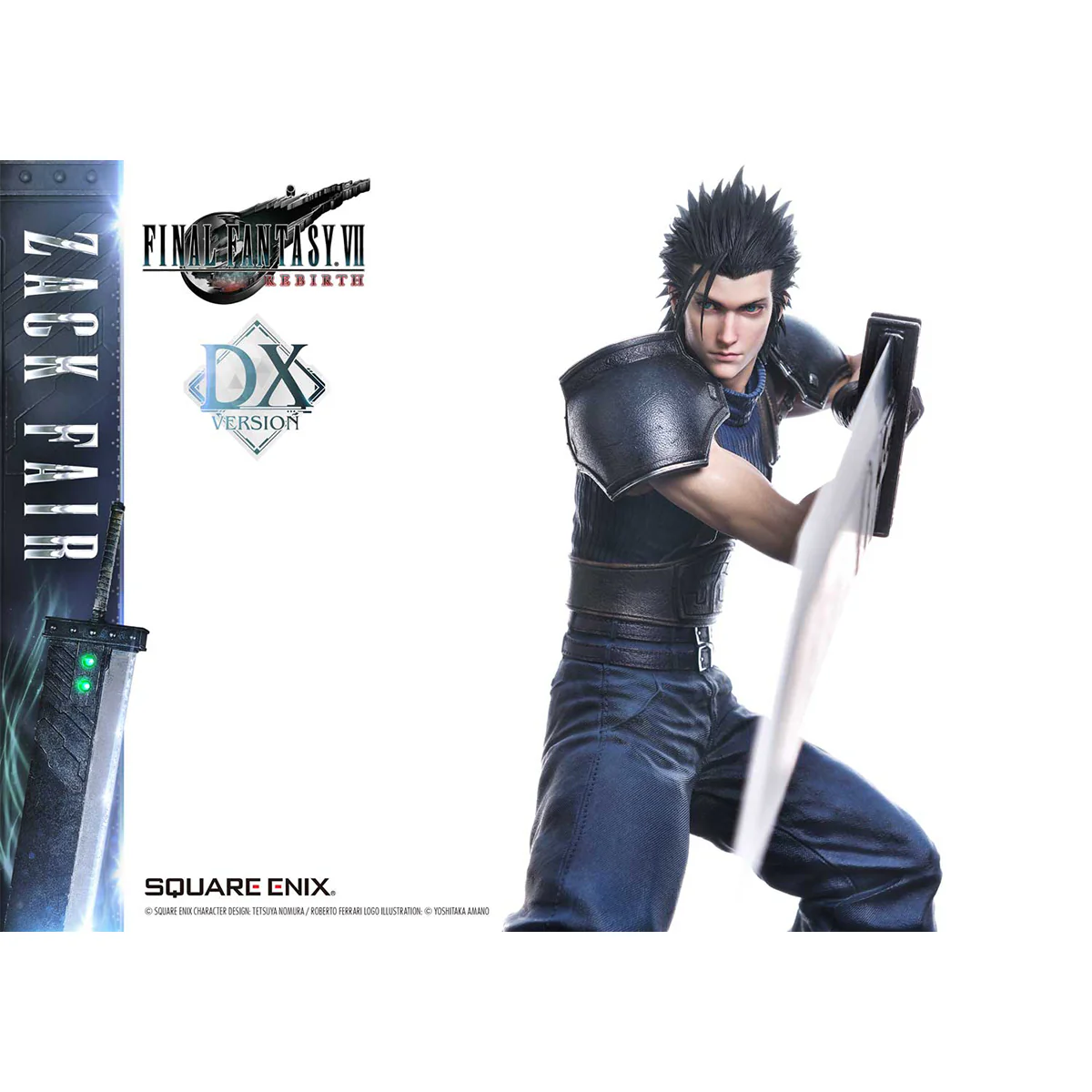 Square Enix Masterline Final Fantasy VII Rebirth 1/4 Scale - Zack Fair Deluxe DX version Pre-Order Payment - Image 43