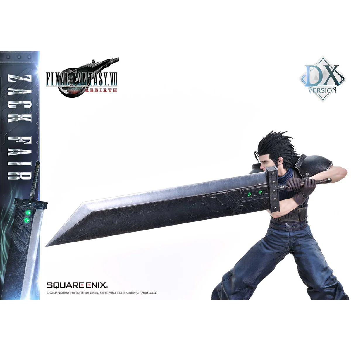 Square Enix Masterline Final Fantasy VII Rebirth 1/4 Scale - Zack Fair Deluxe DX version Pre-Order Payment - Image 47