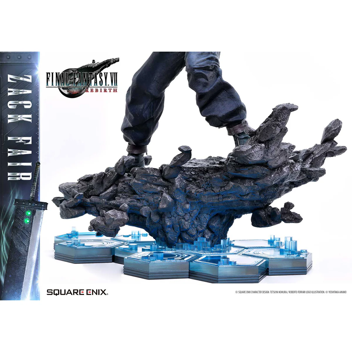 Square Enix Masterline Final Fantasy VII Rebirth 1/4 Scale - Zack Fair Pre-Order Downpayment - Image 12