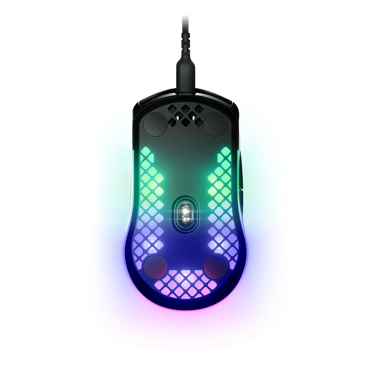 Steelseries Aerox 3 Ultra Lightweight Gaming Mouse (Black) (PN62599) - Image 2