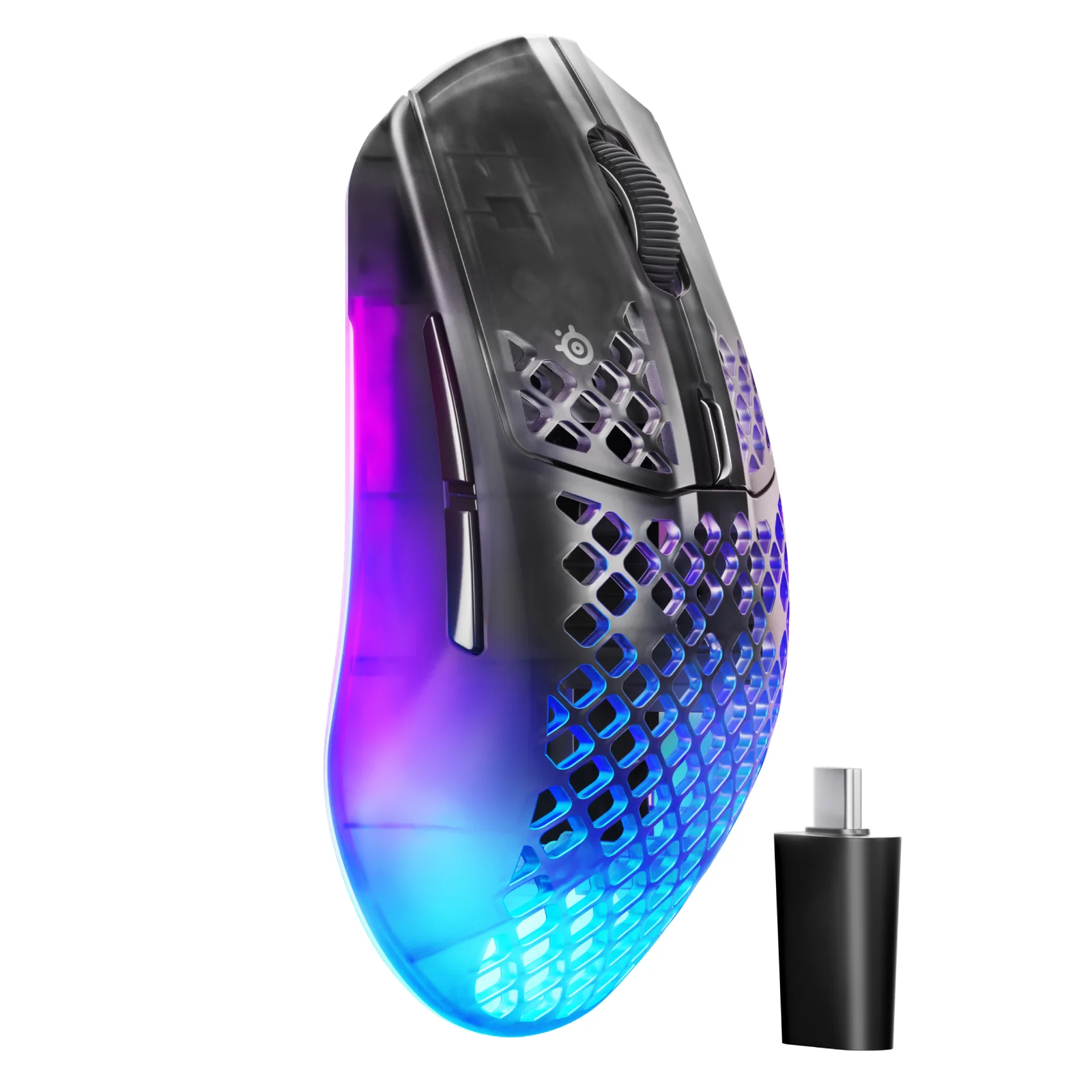 SteelSeries Aerox 3 Wireless Gen 2 4K Gaming Mouse (Ghost, Magenta Haze, Shadow) - Image 22