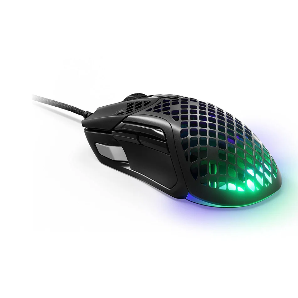 SteelSeries Aerox 5 Ultralight Multi-Genre Gaming Mouse (Black) (PN62401) - Image 2