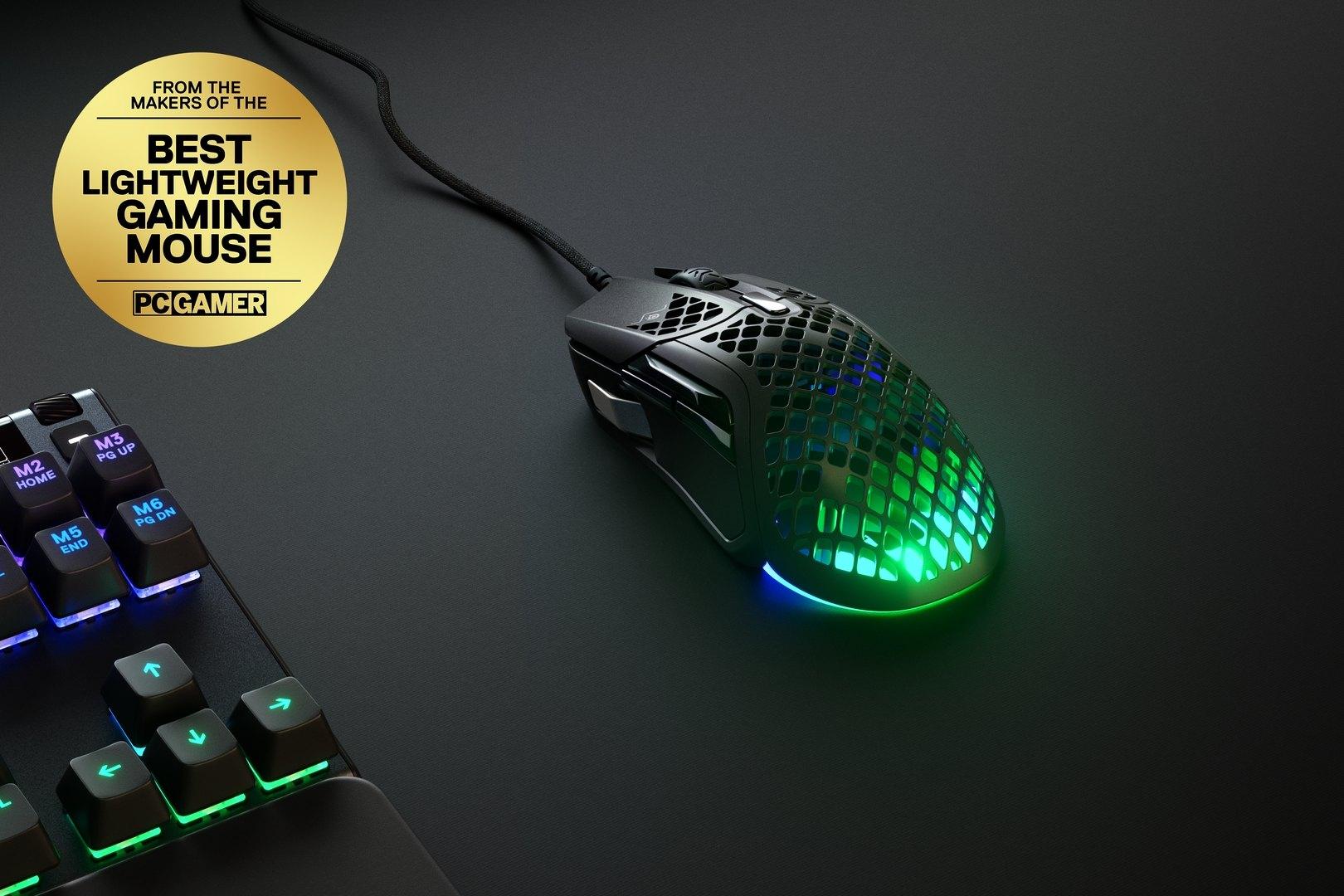 SteelSeries Aerox 5 Ultralight Multi-Genre Gaming Mouse (Black) (PN62401) - Image 6