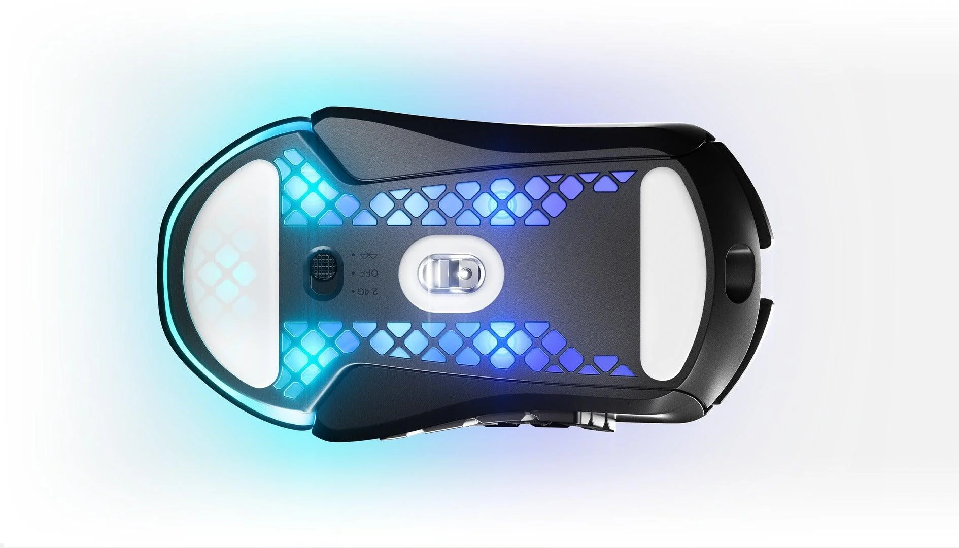 Steelseries Aerox 9 Wireless Ultra Lightweight MMO/MOBA Mouse (Black) (PN62618) - Image 4