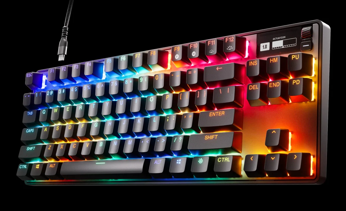 SteelSeries Apex Pro TKL Esports Gaming Keyboard (2023) (Omnipoint Switches) (PN64856) - Image 2