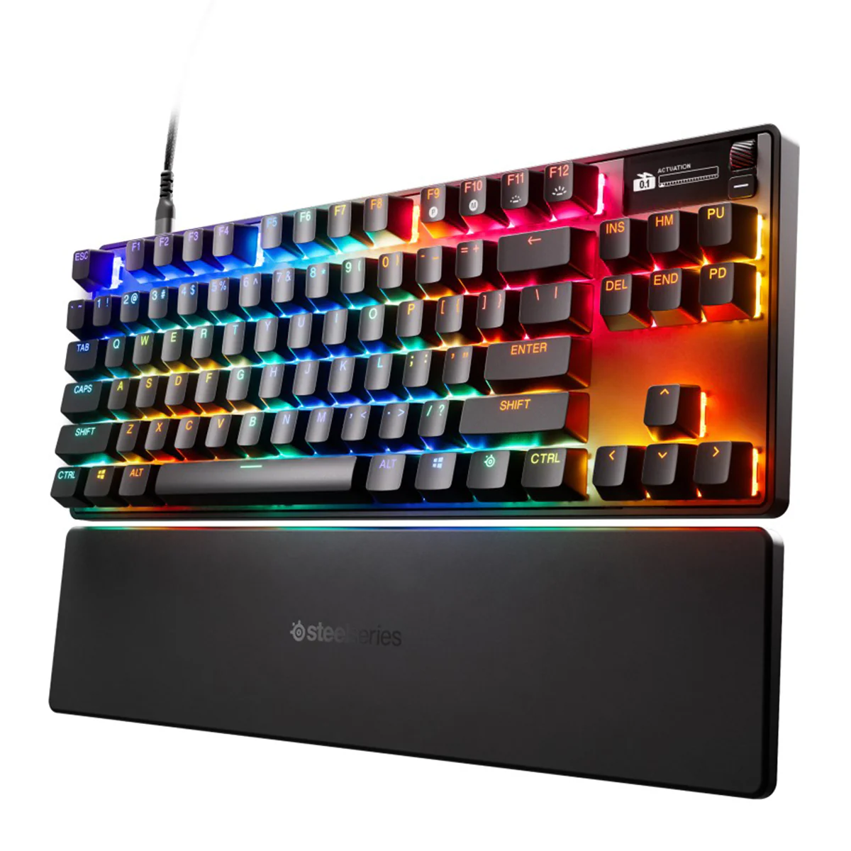 SteelSeries Apex Pro TKL Gen 3 Adjustable Mechanical Switch Wired Gaming Keyboard (64740) - Image 2
