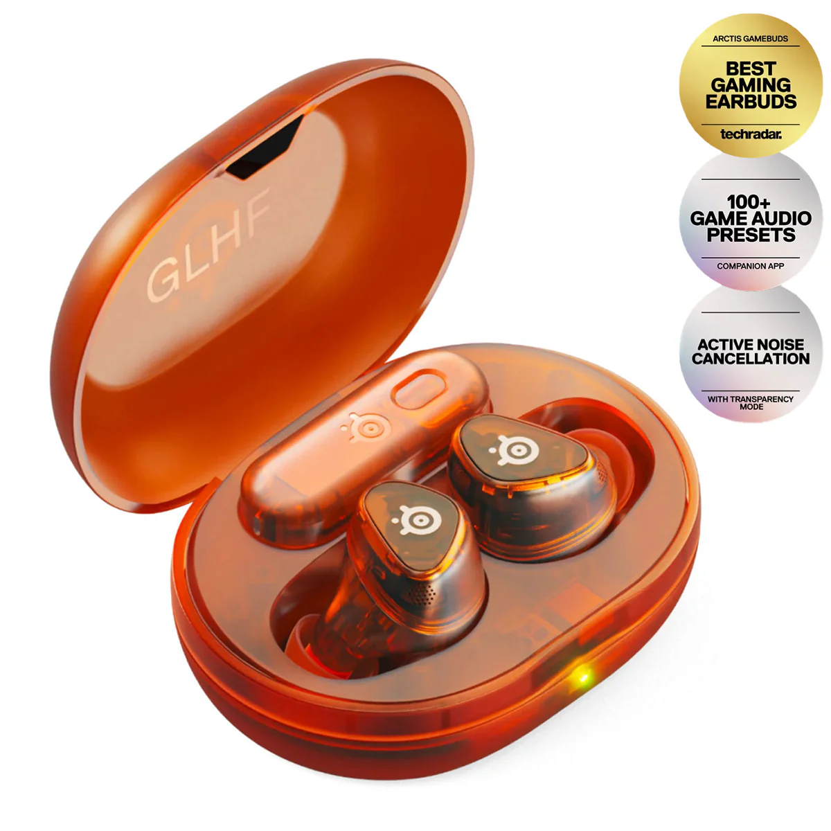 SteelSeries Arctis Gamebuds for Playstation (Black, Glorange, White) - Image 12