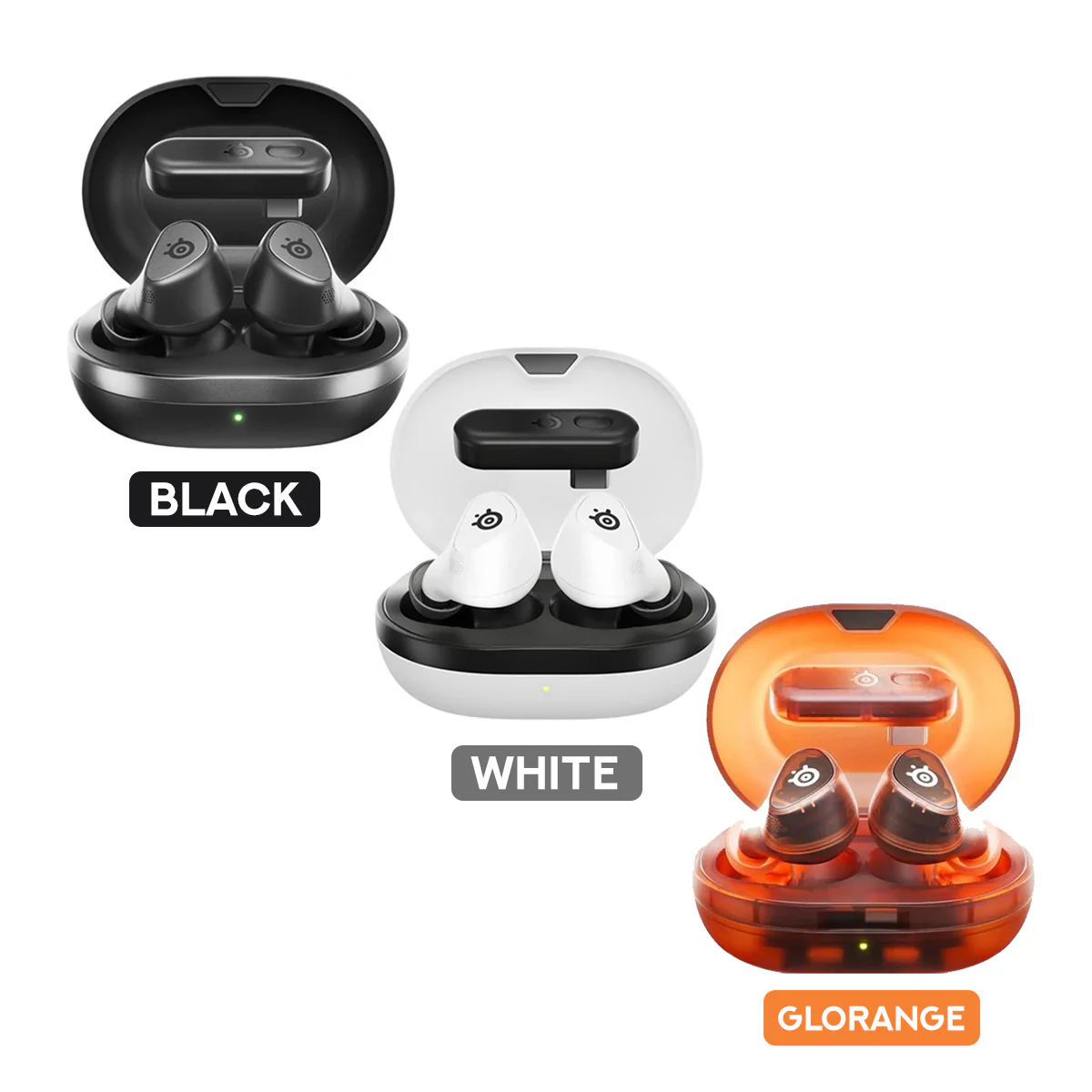 SteelSeries Arctis Gamebuds for Playstation (Black, Glorange, White) - Image 23