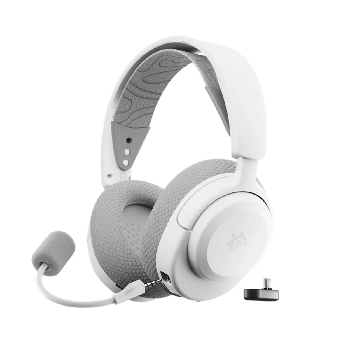 SteelSeries Arctis Nova 3P Wireless Multi-Platform Gaming Headset (Black, White, Aqua, Lavender) - Image 5