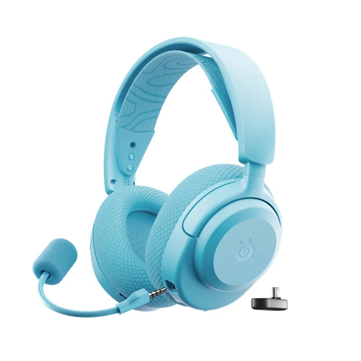 SteelSeries Arctis Nova 3P Wireless Multi-Platform Gaming Headset (Black, White, Aqua, Lavender) - Image 8