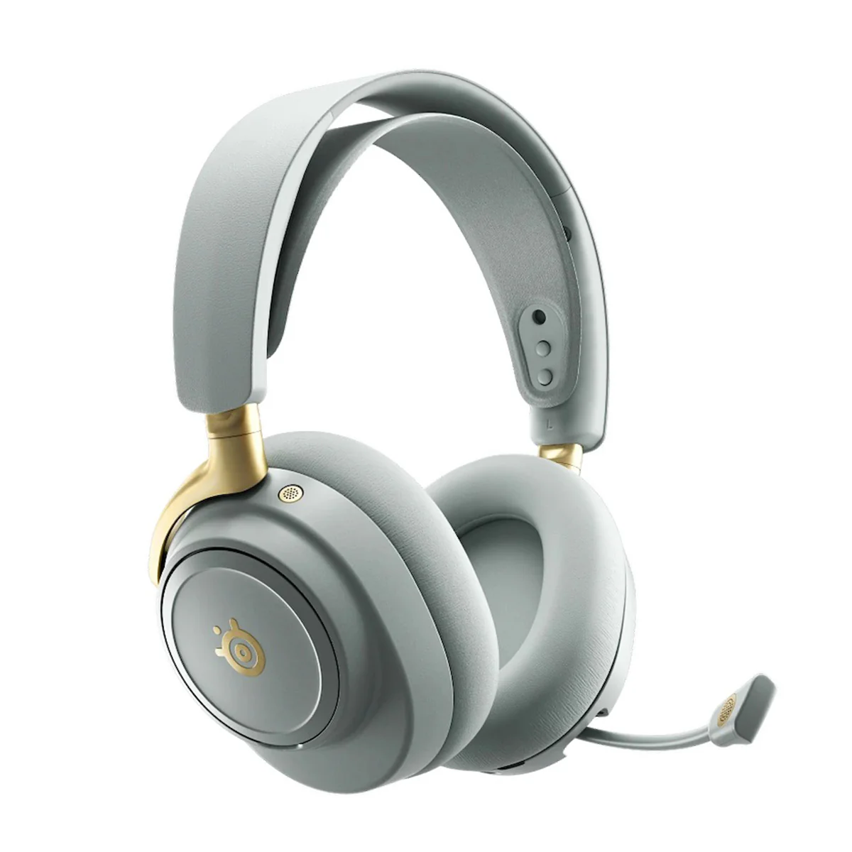 SteelSeries Arctis Nova Elite Hi-Res Wireless Gaming Headset for PC / Playstation / Nintendo Switch / Mobile / Xbox (Obsidian, Sage & Gold) - Image 18
