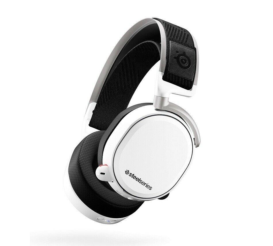 STEELSERIES ARCTIS PRO WIRELESS WHITE GAMING HEADSET (PN61474)
