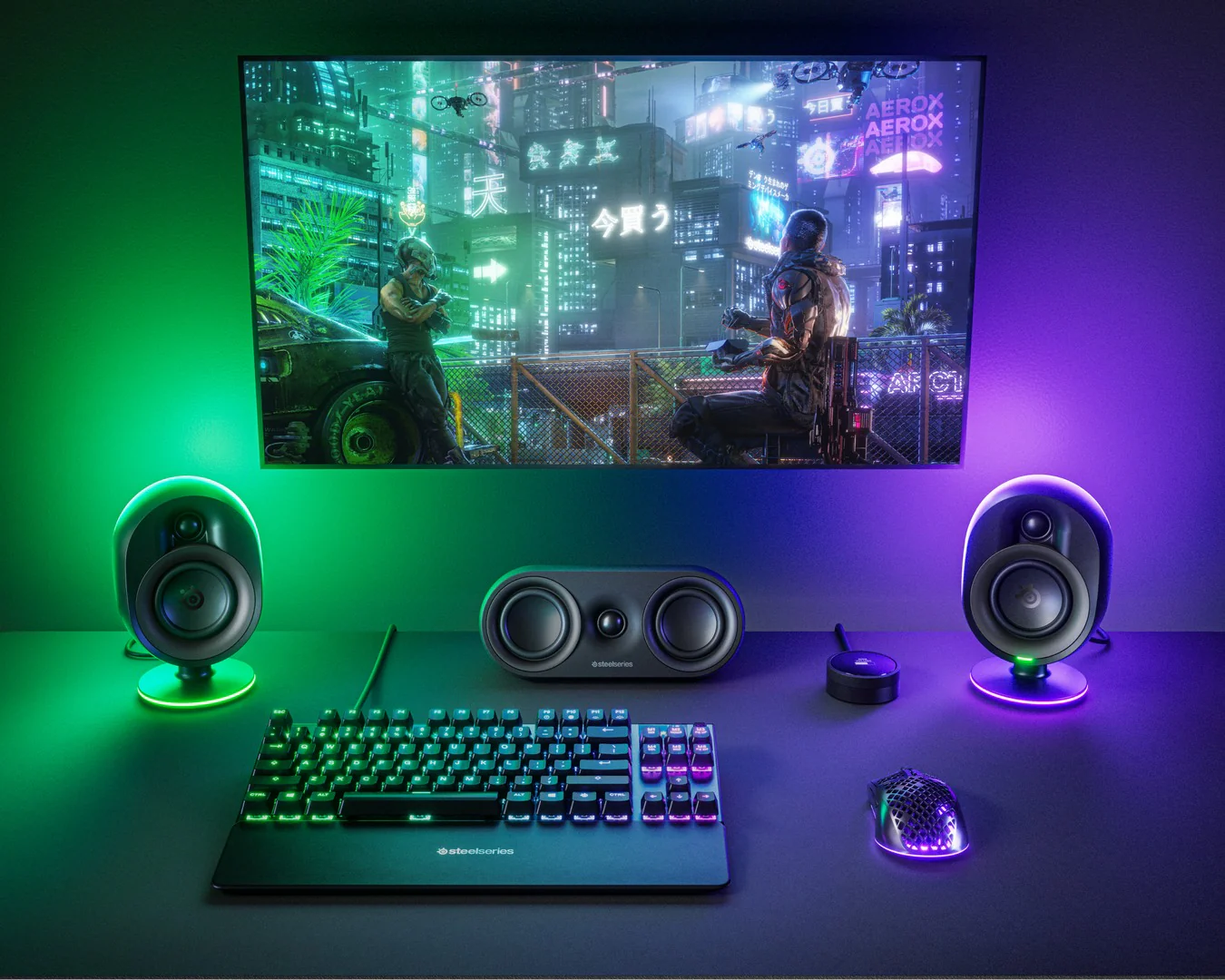 Steelseries Arena 9 Immersive 5.1 Gaming Speaker System With Reactive Illumination - Image 8