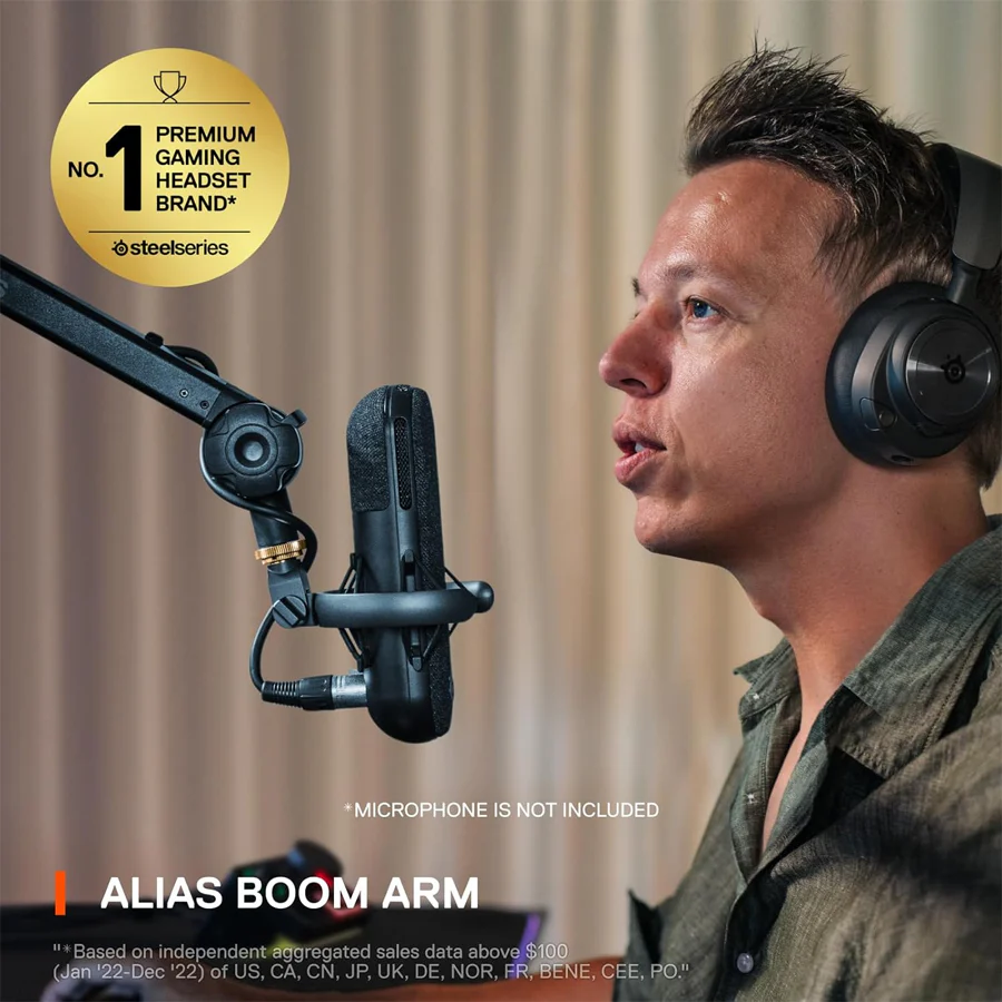 SteelSeries Boom Arm for Alias/ Alias Pro (60474) - Image 7