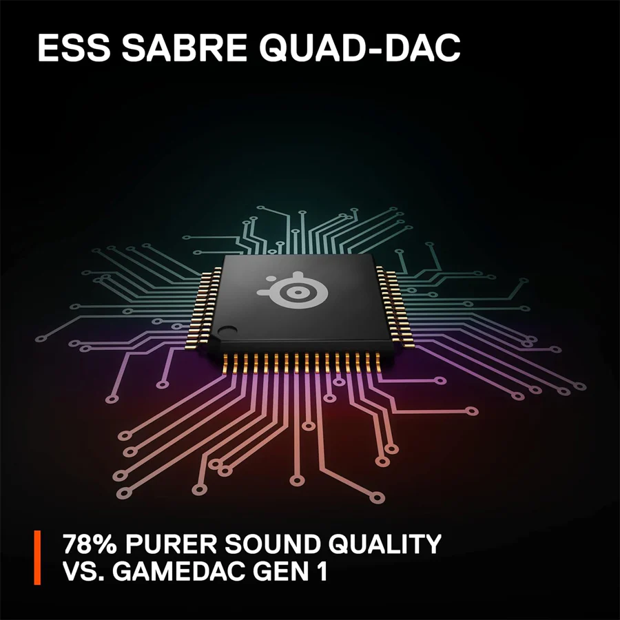 SteelSeries GameDAC Gen2 Hi-Res Certified DAC (60262) - Image 8