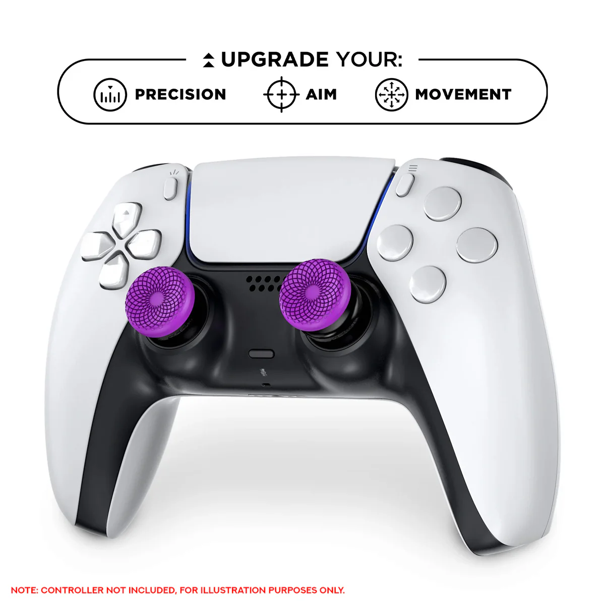 Steelseries Kontrolfreek Action Adventure Thumbsticks for PS4/ PS5 (Frenzy Edition (Purple), Lotus Edition (Teal), CQC Edition (Grey)) - Image 2