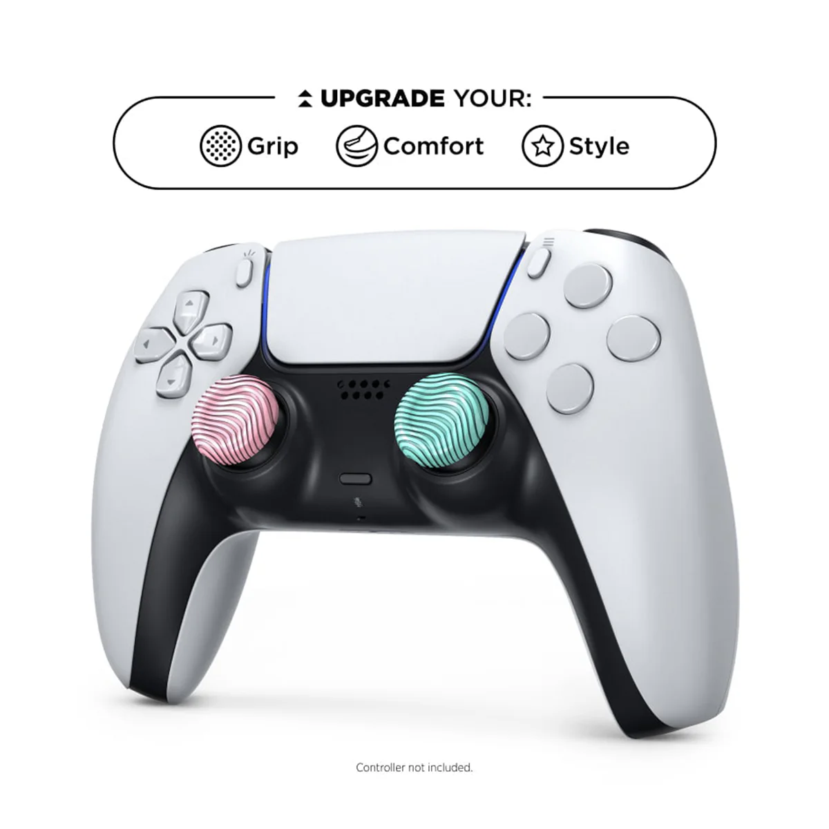 SteelSeries Kontrolfreek No-Slip Thumb Grips Strawberry Sage Edition for Nintendo Switch 2 / Nintendo Switch (1012-SW2) - Image 6