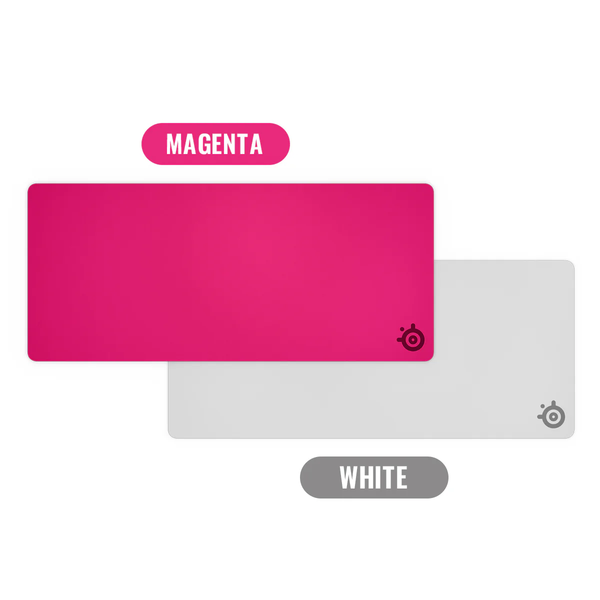 SteelSeries QCK Heavy Extra Thick Cloth Mousepad XXL (Magenta, White) - Image 16