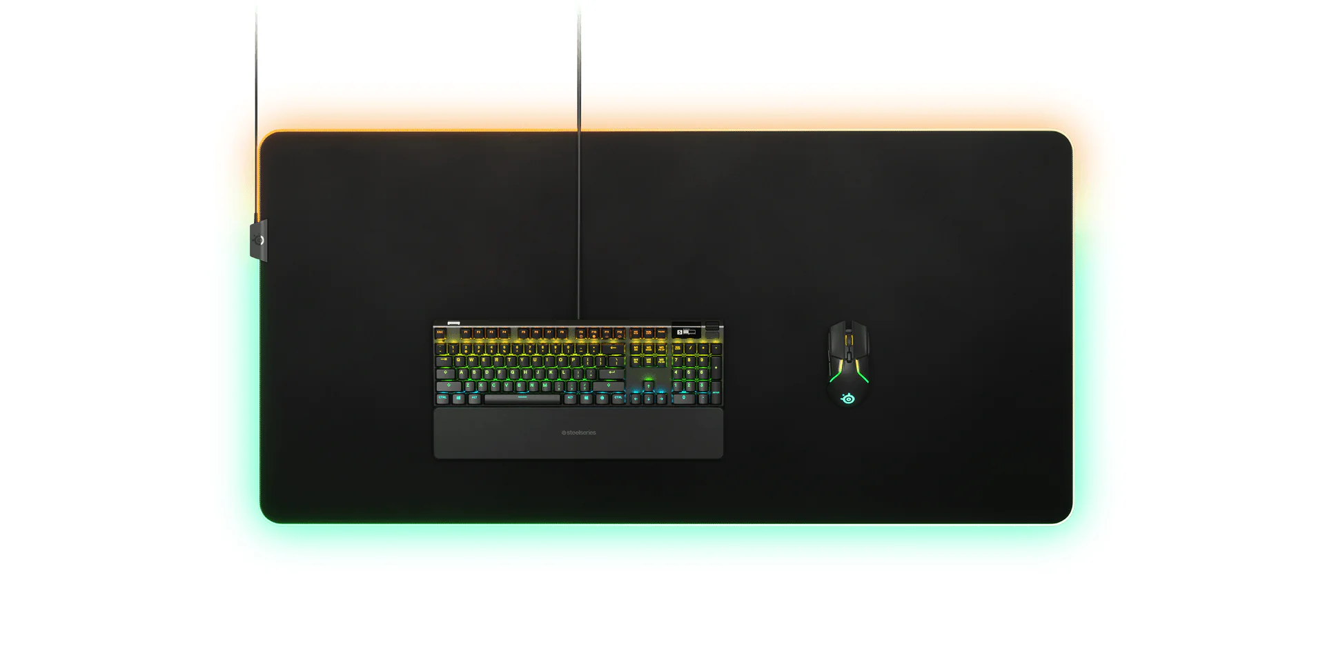 Steelseries QCK Prism Cloth RGB Gaming Mousepad 3XL (PN63511) - Image 2