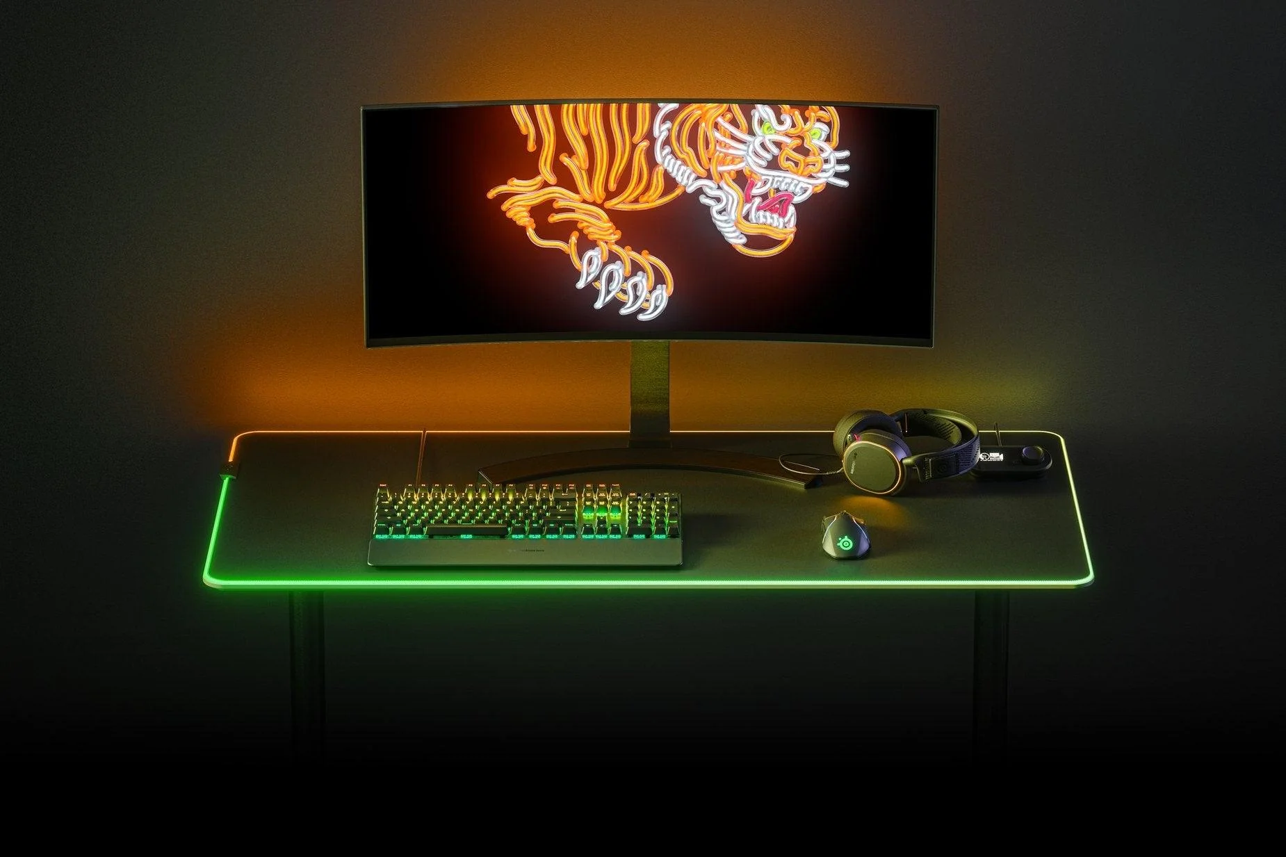 Steelseries QCK Prism Cloth RGB Gaming Mousepad 3XL (PN63511) - Image 3