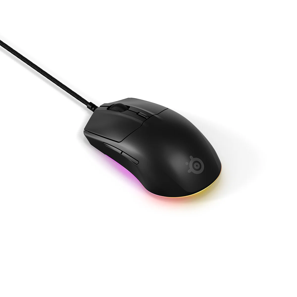 SteelSeries Rival 3 Gen 2 Lightweight Gaming Mouse (Black, White) (62515, 62516) - Image 4