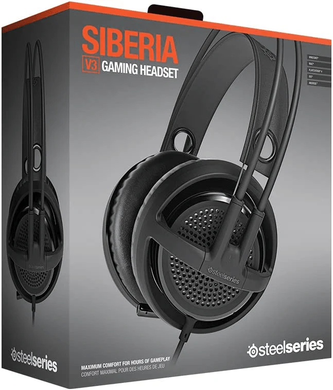 Steelseries Siberia V3 Gaming Headset Black (PN61357) - Image 5