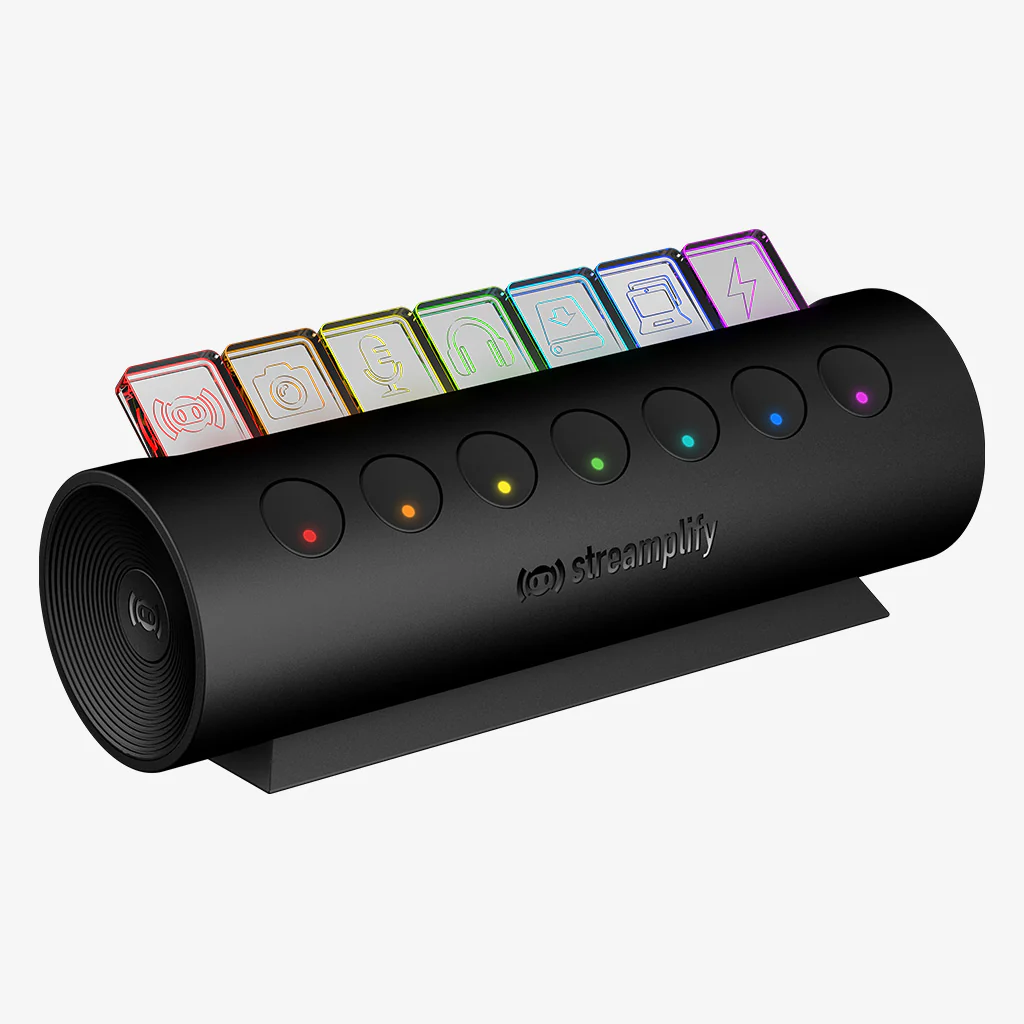 Streamplify Hub CTRL 7 7-Port RGB 3.0 USB Hub (Black) - Image 3