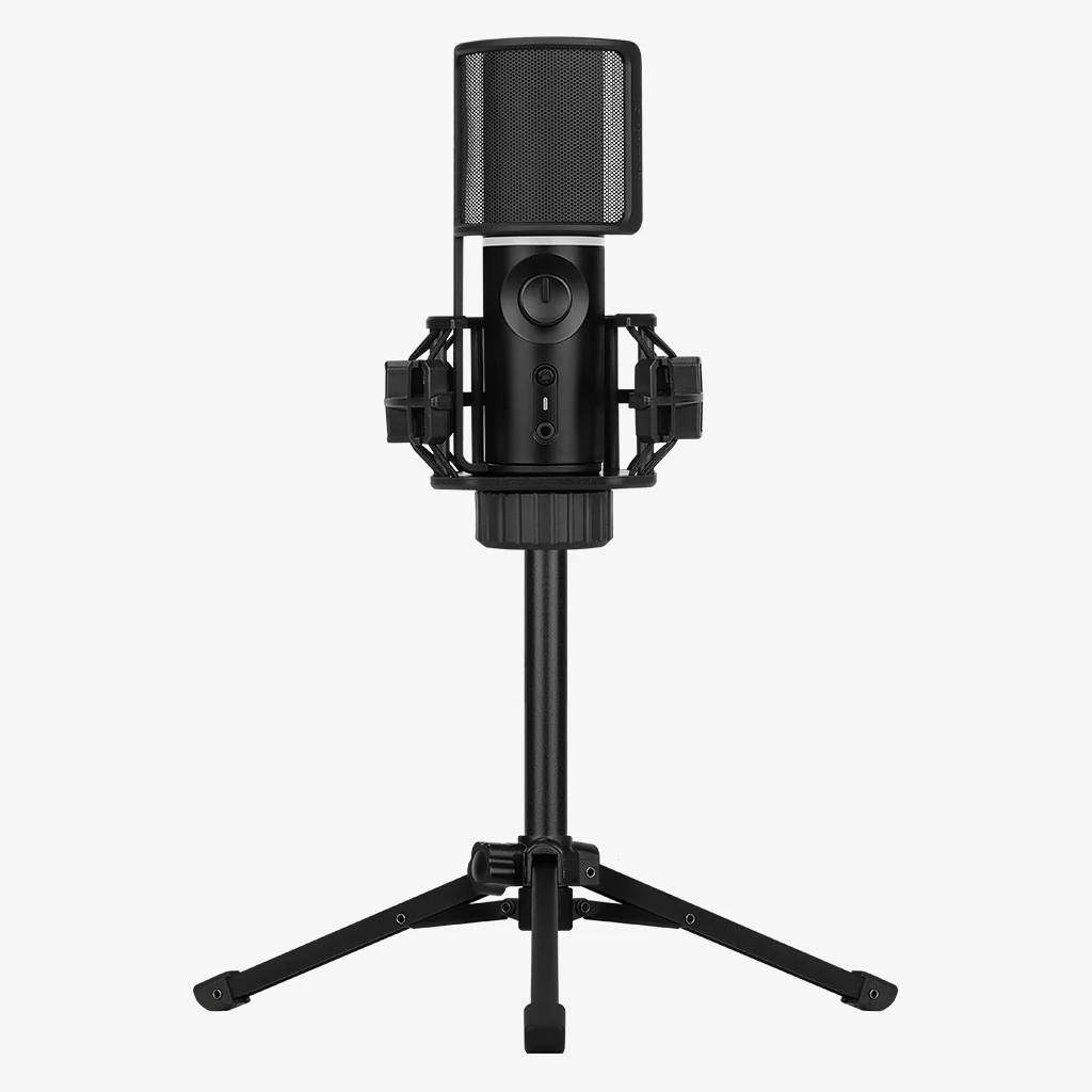 Streamplify Mic Tripod RGB Cardioid 2 Audio Modes (Black) (MIC-48-RGB-TB-BK) - Image 7