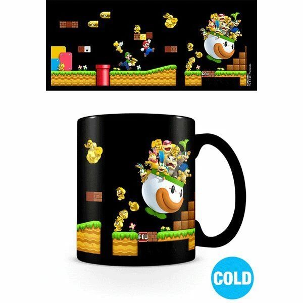 Super Mario Gold Coin Rush Heat Changing Mug - Image 3