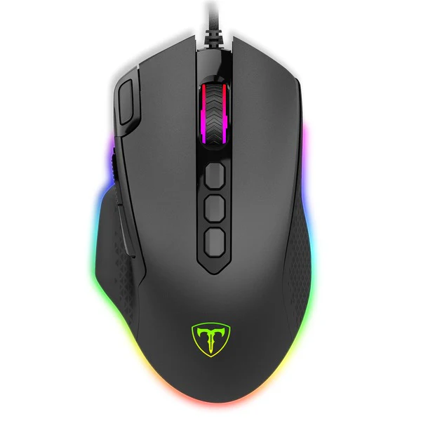 T-Dagger Bettle 10-Button RGB Backlighting Wired Gaming Mouse (T-TGM305) - Image 2