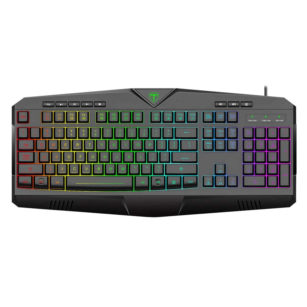 T-Dagger T-TGS006 3-in-1 Gaming Combo (Brigadier T-TGM206 Mouse/Submarine T-TGK205 Keyboard/T-TMP200 Lava-M Mouse Pad) - Image 4