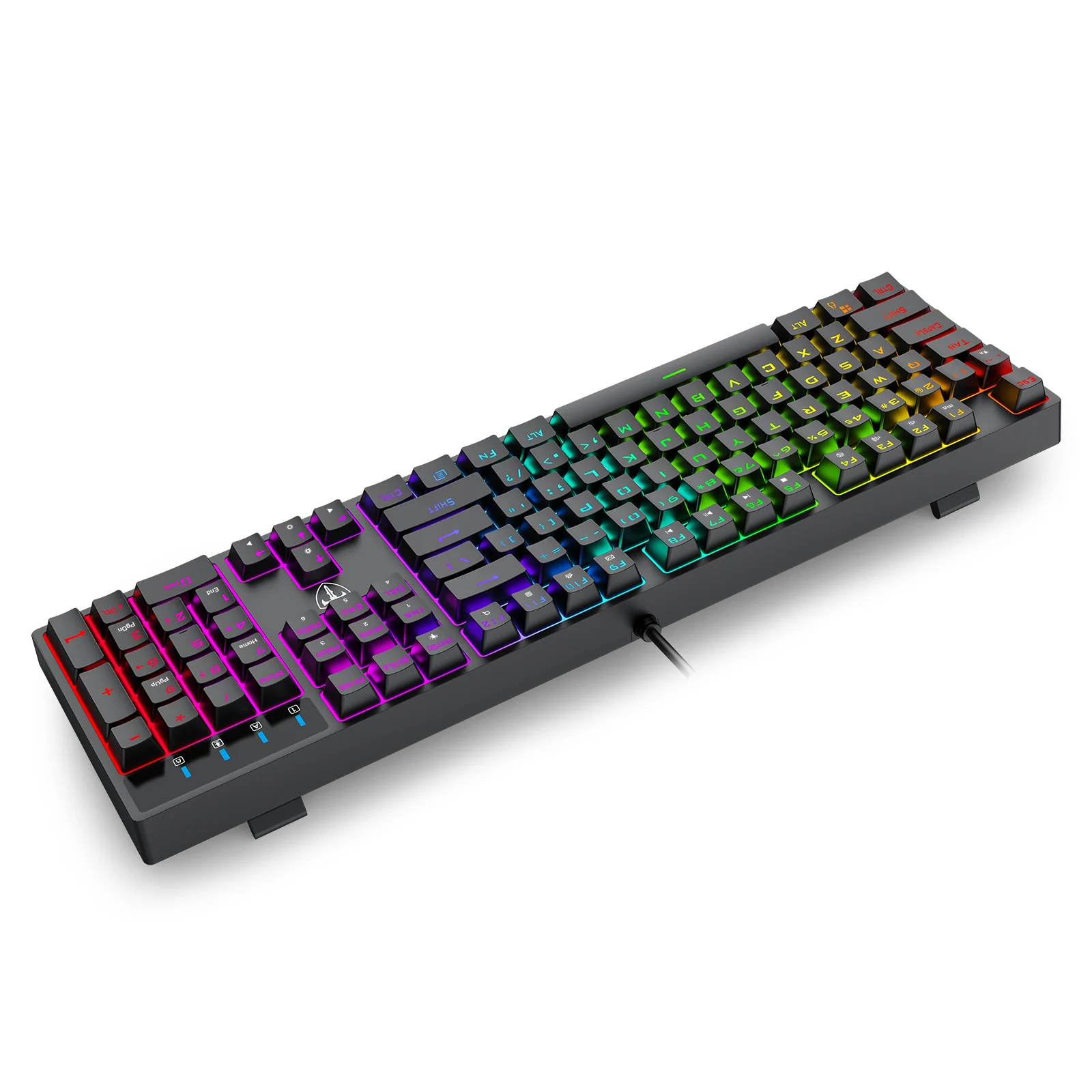 T-Dagger Vex 108 Full Keys Wired Mechanical Gaming Keyboard (T-TGK333-BL) - Image 3