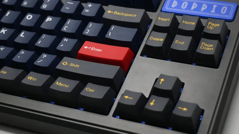 Taihao Double Shot ABS-CUBIC Keycaps Set For Cherry MX Switch (113-Keys) (Midnight Sun) (T01BN301) - Image 6