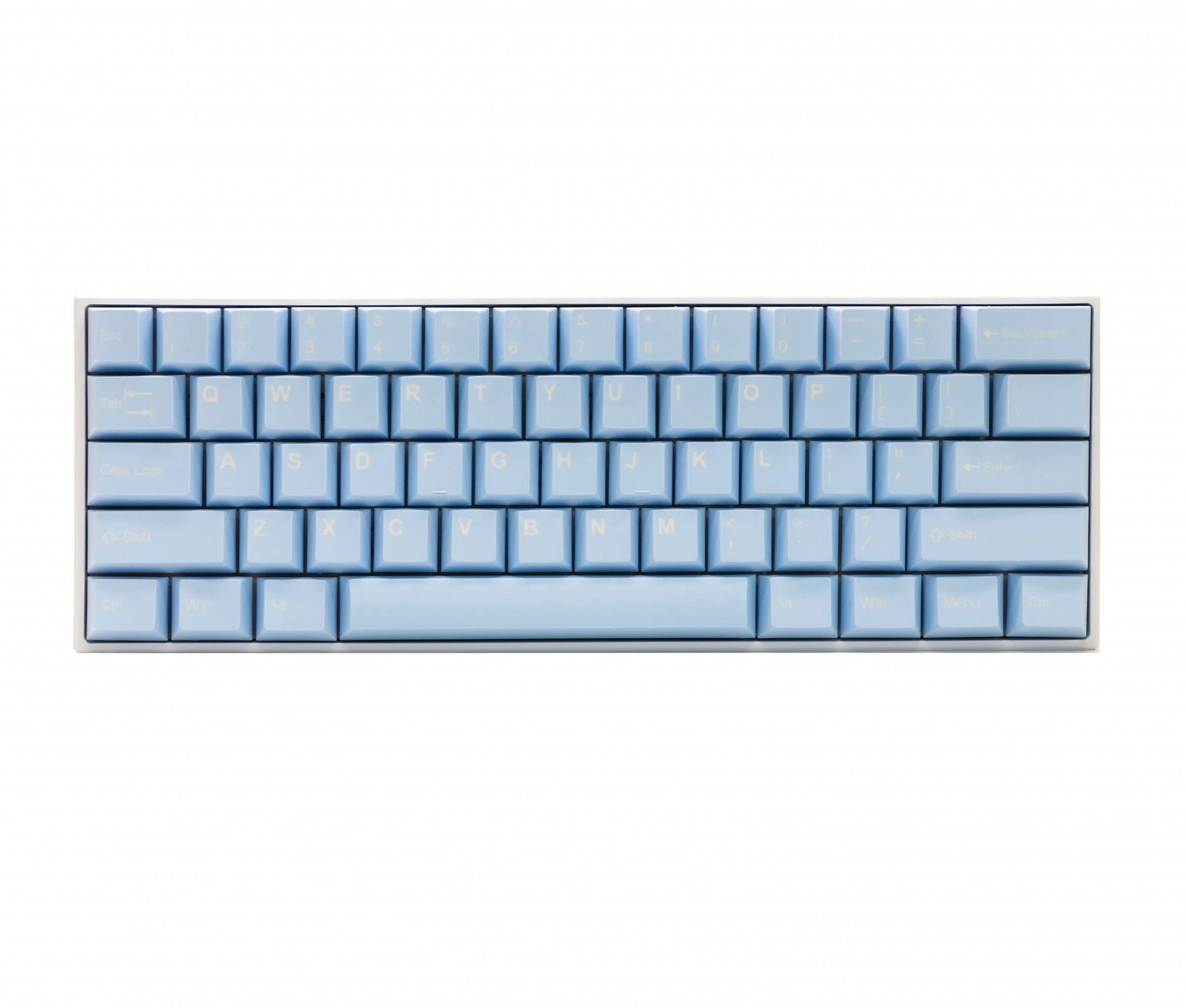 Taihao Double Shot ABS-Cubic Keycaps Set For Cherry MX Switch (150-Keys) (Blue Glacial Lake) (T01BG101) - Image 9