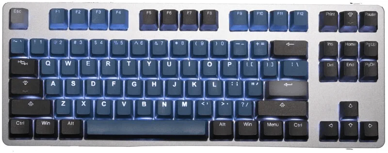 Taihao Double Shot PBT Backlit Keycaps Set For Cherry MX Switch (132-Keys) (Deep - The Forest Blue) (C22BF301) - Image 2