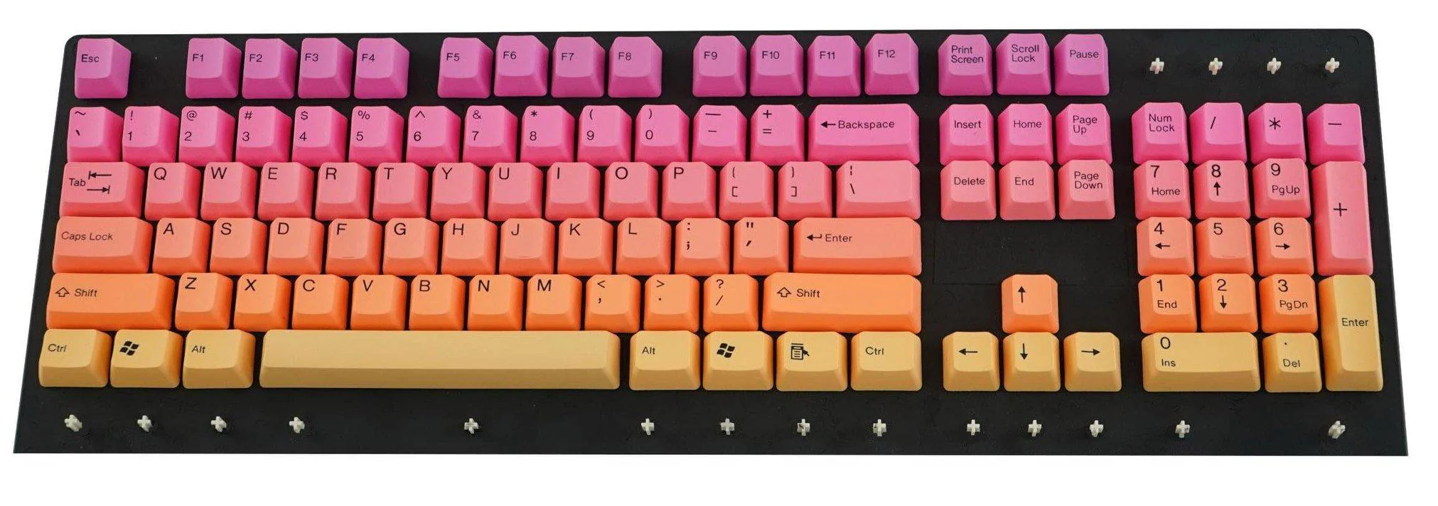 Taihao Double Shot PBT Keycaps Set For Cherry Mx Switch (104-Keys) (Sunshine) (C02RB601) - Image 7